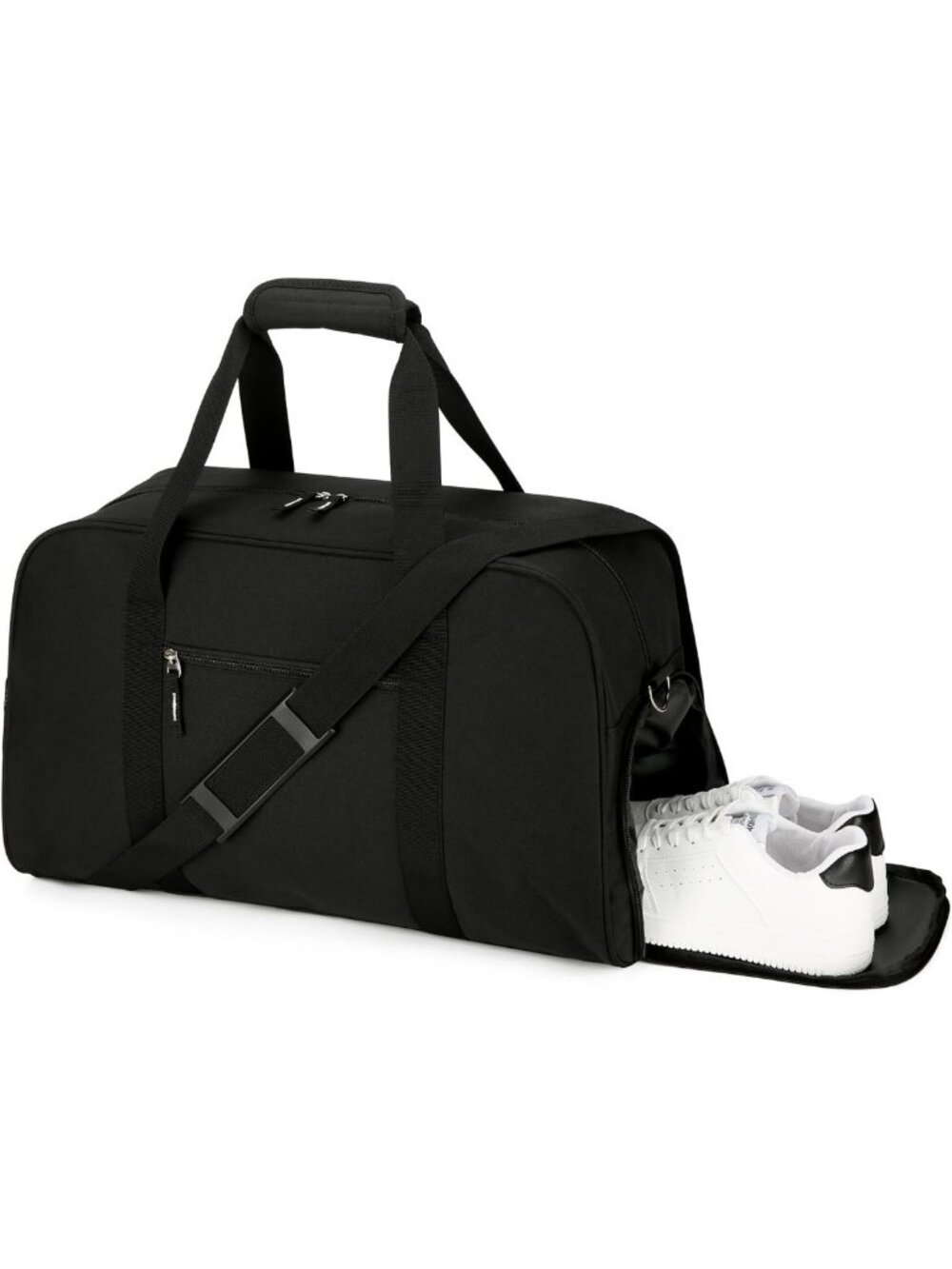 Large 45L Gym Duffle Bag with Shoe Compartment for Travel, Sports & Fitness